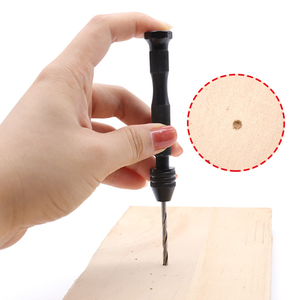 Bàn Tay Đen xoắn khoan bit Hướng dẫn sử dụng lỗ đấm đặt văn hóa và giải trí hổ phách bồ đề Quả Óc Chó lỗ đục lỗ công cụ - Product Image 6