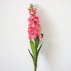GM Artificial Fake Flowers Silk Plastic Plant Arrangement Faux Snapdragon Flower Table Vase Decorations