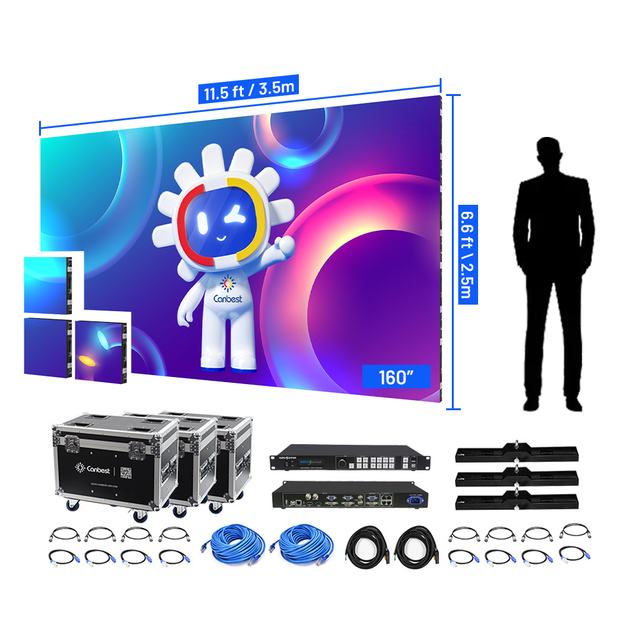 Outdoor P3.91 3.9 Ledwall Pixel Pitch 390 3M X 2M 3X2M Led Display Panel P2.6 P 26 Ledscreen 4M X 2M Video Wall Package