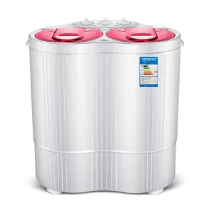 4.5L Double Barrel double cylinder semi-automatic Mini Washing Machine small children washing machine laundry-drier
