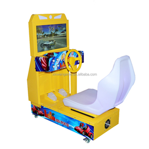 22 pollici LCD HD Outrun Arcade gioco di simulazione macchine a gettoni folle velocità auto da corsa per i bambini in plastica resistente - Product Image 2