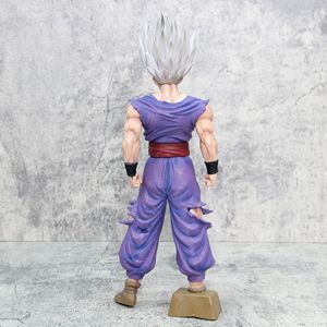 Figura <span class=keywords><strong>de</strong></span> Acción <span class=keywords><strong>de</strong></span> Dragon Ball <span class=keywords><strong>de</strong></span> 34 cm, Super Saiyan, Gohan Bestial con Cabello Blanco, Estatua Dañada <span class=keywords><strong>de</strong></span> Gohan, Figura <span class=keywords><strong>de</strong></span> Anime - Product Image 4
