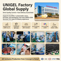 Vente en gros directe usine UNIGEL Série Candy Vernis Gel Longue Durée Gel UV Usage Professionnel Échantillon Gratuit Marque Privée OEM ODM Personnalisé