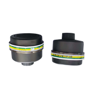 Nouvelle innovation : Système respiratoire PAPR premium à 3 filtres, électrique et rechargeable, pour la peinture et les équipements de lutte contre l'incendie
