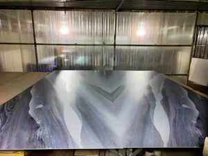 Foglio di marmo PVC con <span class=keywords><strong>dettagli</strong></span> in video alta lucida 3D stampa digitale pannello da parete - Product Image 3