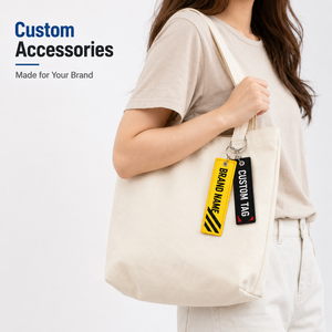 Portachiavi Personalizzato in Tessuto Ricamato a Doppia Faccia con Tema Anime Jet Tag, Gadget Promozionale - Product Image 6