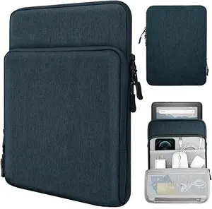 TiMOVO, bolsa protectora portátil de gran capacidad con múltiples bolsillos, funda para tableta para iPad Galaxy Fire HD Lenovo de 8-9 pulgadas