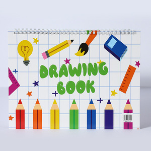 Sách phác thảo xuyên biên giới A4 trẻ em vẽ tranh hoạt hình vẽ tay phác thảo bán buôn trống màu nước dày cuộn - Product Image 2