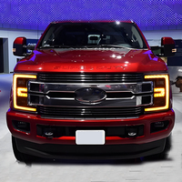 KGKB 6000K Hochwertige LED-Scheinwerfer-Einheit für Ford F250 Raptor 2017-2019 Brandneue Dynamische Projektorlinse Plug & Play