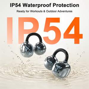 Écouteurs sans fil à clip ouvert NOBIS&JUOVI les plus vendus aux États-Unis pour appels clairs ENC 6.0, autonomie totale de 28h, résistance à la transpiration IP54, 5,2g - Product Image 5