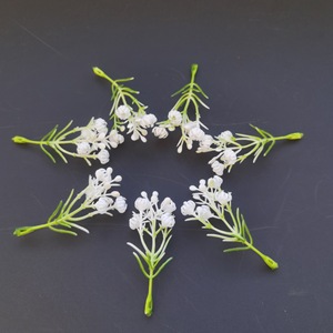 Têtes de fleurs artificielles Gypsophile Wen Hope 10 cm, violet, blanc, rose, en plastique, pour décoration maison, bureau, fournitures d'artisanat - Product Image 2