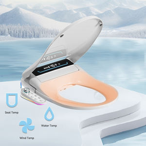 Yeni kendini temizleme akıllı tuvalet kapağı otomatik kapak WC bide tuvalet kapağı isıtma akıllı tuvalet oturağı kapak - Product Image 2