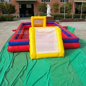 Campo de Fútbol de Jabón Inflable de Grado Comercial, Cancha de Fútbol Inflable, Futbolín Humano Inflable, <span class=keywords><strong>Juegos</strong></span> Interactivos para Eventos - Product Image 5