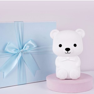 Teddy Bear Night Light Led Colorful <b>Remote</b> <b>Control</b> Kids Room Bedside <b>Lamp</b> USB Rechargeable - Product Image 2