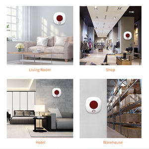 Sirène sans fil intérieure 433 MHz en ABS, étanche, 120 dB de puissance sonore élevée, flash LED, alarme de sécurité anti-intrusion Tuya Wi-Fi - Product Image 4