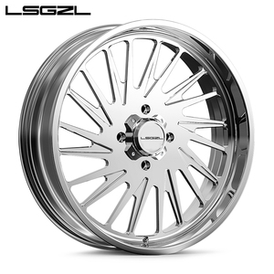 عجلات سيارات OEM H مصنوعة من السبائك المطروقة 8x170 8x180 8H 10H بألوان حلوى للطرق الوعرة، عجلات عميقة الحواف لسيارات فورد ورام وتويوتا ودودج H2، مقاسات 22 و24 و<span class=keywords><strong>26</strong></span> و28 بوصة - Product Image 1