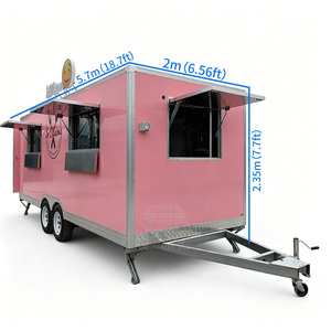 Remolque Comercial para Comida, Camiones de Comida, Remolque Móvil para Comida, Remolque para Helados, Camión de Comida con Cocina Completa - Product Image 3