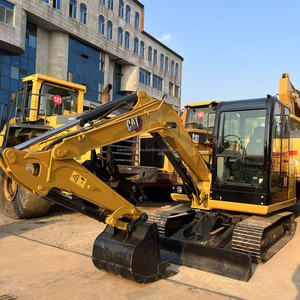Caterpillar d'occasion pour 305.5 Mini pelle sur chenilles Modèle CAT 305.5E2 en état d'origine Poids en ordre de marche de 5 tonnes - Product Image 5