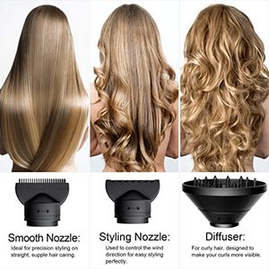 Fabricant de sèche-cheveux professionnels à moteur ca 1800w, ionique haute vitesse 3 en 1, onetep meilleur sèche-cheveux Portable de voyage - Product Image 5