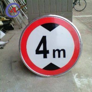 Aluminum Reflective Traffic Sign for Road Safety Warning - Product Image 4