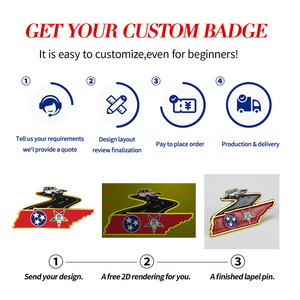 Broches personnalisées en forme de beurre pour sacs <span class=keywords><strong>à</strong></span> dos, vêtements, cravates, pour hommes et femmes, badges décoratifs pour chapeaux, médailles - Product Image 5