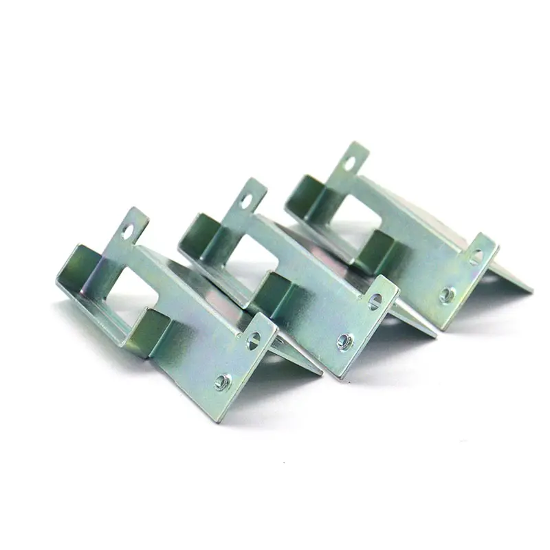 Piezas de estampado de aluminio plateado de acero inoxidable con certificación ISO personalizadas de excelente calidad para clips de resorte