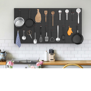 New <strong>Pegboard</strong> With Tool Board Hooks Accessories <strong>Display</strong> Wall Peg Board Shelf With Storage Hook Organizer Kits - Product Image 2