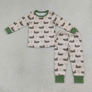 เสื้อผ้าลายพรางสำหรับเด็กทารกเด็กชายชุดนอนแขนยาวสำหรับฤดูใบไม้ร่วง - Product Image 2