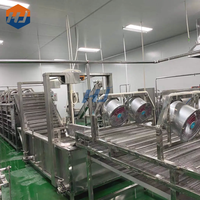 Ligne de séchage automatique du tofu séché pour machines de traitement du soja et du haricot avec composants PLC Core Productivité élevée