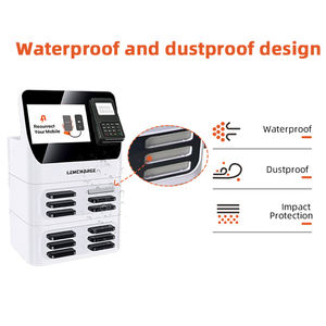 Máquina Expendedora de Baterías Portátiles para Restaurantes con Sistema POS Integrado, Estación de Carga de Celulares con 8 Ranuras, Fabricante de Kioscos - Product Image 4