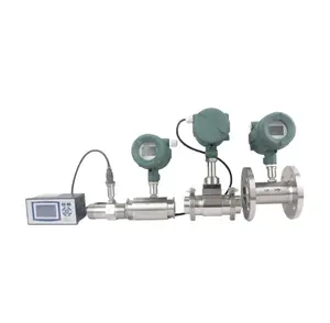 مقياس التدفق لتوربينات المياه السائل والكحول والميثانول ووقود الديزل ومتوسط الاتصال بمشبك من المصنع ISO9001