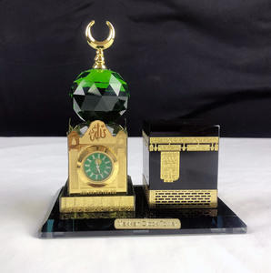 Torre da meca de vidro de cristal com o presente islâmico kaaba MH-G0479 - Product Image 2