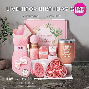 Regalos para el Día de la Madre, Sets de Regalo para Mujer, Set de Regalo de Cumpleaños para Mamá, Hermana, Mejor Amiga - Celebraciones de 18, 40, 50 y 70 Años - Product Image 2