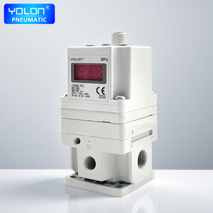Válvula proporcional eléctrica tipo SMC <span class=keywords><strong>ITV</strong></span> para maquinaria de aire/gas Pantalla digital de alta definición Regulación de presión precisa - Product Image 1