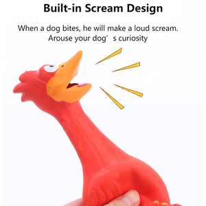 Vente en gros d'usine Lynpet de jouets à mâcher en latex pour animaux domestiques jouets pour chiens grinçants en caoutchouc naturel - Product Image 4
