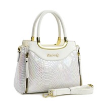 Sac à main femme motif serpent ombré, sac fourre-tout de luxe en peau de python dégradé, sac cabas exotique multicolore, sac de créateur pour femme