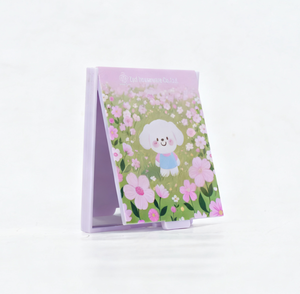 مرآة بلاستيكية بالجملة، مرآة تجميل صغيرة محمولة حديثة، مرآة بلاستيكية مخصصة للدعاية والترويج، هدية للفتيات في عيد الميلاد - Product Image 3