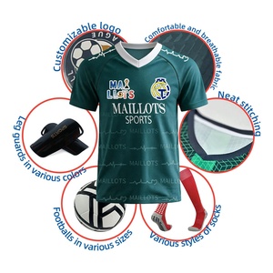 Maglie da <span class=keywords><strong>Calcio</strong></span> Internazionali per Uomo Adulto - 100% Poliestere Traspirante ad Asciugatura Rapida, Personalizzabili con Nomi/Numeri <span class=keywords><strong>di</strong></span> Squadra per il Mercato Globale - Product Image 5