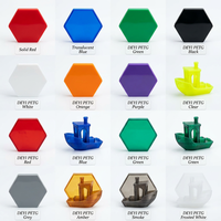Filamen Printer 3D DEYI PETG 1.75mm 1kg Presisi Tinggi +/-0.02mm Anti-Macet Kekuatan Kuat Filamento 3D FDM Kelas Industri