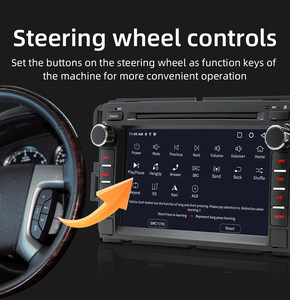 Radio de coche <span class=keywords><strong>Android</strong></span> de 7 pulgadas y 2 Din para Chevrolet Silverado GMC Sierra Impala Traverse Avalanche Express Yukon Acadia Savana Carplay - Product Image 2