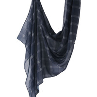 NOUVEAU Foulard Hijab Léger Imprimé Pied-de-Poule Rouge Brun 80*180cm Personnalisé par l'Usine pour Femme, Idéal pour le Bureau et les Affaires