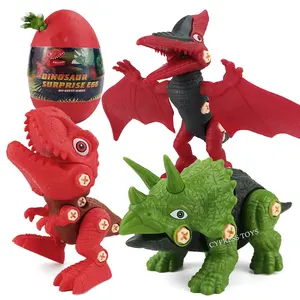 New Arrival DIY Dinosaur Kit EGG Toy Take Apart DIY Dinosaur Toy Candy DIY Assemble Dinosaur