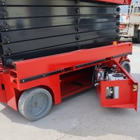 En stock, livraison rapide, plateforme élévatrice mobile électrique à ciseaux de 6m, 8m, 10m, 12m, 14m, 16m pour les projets d'installation en usine
