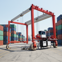 Ponts roulants à pneus en caoutchouc de type RTG pour levage de conteneurs de 20, 40, 45, 50 et 60 tonnes - Prix