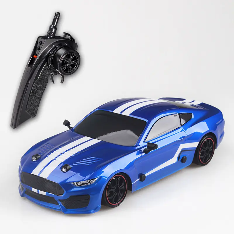 Remote control four-wheel drive drift car charging electric high-speed racing 2.4G race car model children's boy toy GTR