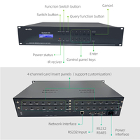 Contrôleur de commutateur de mur vidéo matriciel sans soudure HUAIN HY-MH0808WA1 8x8 HDMI, prend en charge la diffusion en direct AV 1920x1200