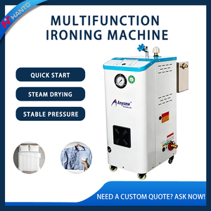 Presse à vapeur commerciale industrielle pour coton, laine <span class=keywords><strong>et</strong></span> lin, <span class=keywords><strong>machine</strong></span> à repasser économe en énergie pour la production de vêtements <span class=keywords><strong>et</strong></span> de textiles de blanchisserie - Product Image 4