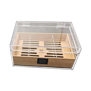La caja <span class=keywords><strong>de</strong></span> cigarros transparente acrílica personalizada <span class=keywords><strong>de</strong></span> alta calidad y bajo <span class=keywords><strong>precio</strong></span> tiene capacidad para 16-20 cigarros - Product Image 3