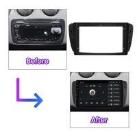 2 Din Stereo Car 2 + 32G Fascia Frame Adapter Canbus Box Decoder For Seat Ibiza 2008-2015 Dash Installation Car Radio Frame