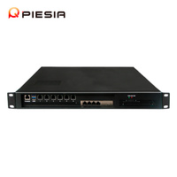 Mini PC de Firewall de montaje en rack 1U con puertos 6Lan CPU/HD VGA red firewall servidores VPN Mini PC industrial